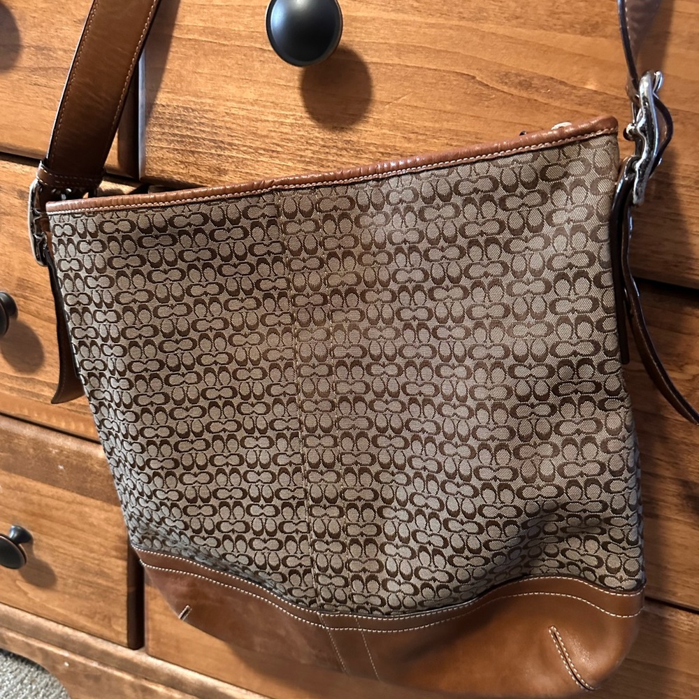 Coach Brown Interior Bag